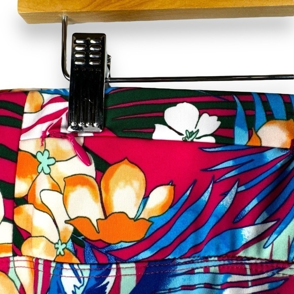 Tommy Bahama Golf/Tennis/Pickleball Skort, Tropical Floral Print, Size Large - Picture 12 of 14